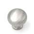 BK10-15 Bel de níquel satinado con tirador de perilla de gabinete tipo hongo de latón macizo de 3/4"