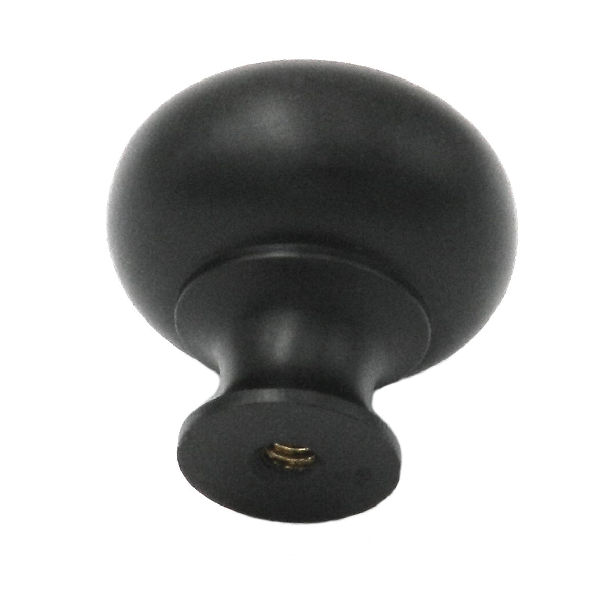 Keeler Solid Brass Oil Rubbed Bronze Round 1 1/8" Solid Brass Cabinet Knob BK12-10B