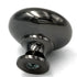 20 Pack Belwith Keeler Period Brass 1 1/4" Black Nickel Round Smooth Solid Brass Cabinet Knob BK13-BN