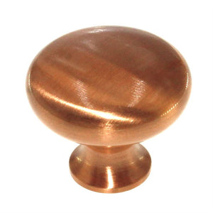 Belwith FKI Hardware Period Brass Satin Copper 1 1/4" Cabinet Knob BK13-SCO