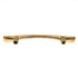 Vintage Amerock Modern Polished Brass 3"cc Cabinet Arch Pull Handle BP102-3