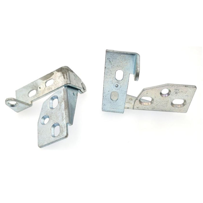 Amerock Cabinet Knife-Pivot Pin Hinges Zinc-Plated Top and Bottom BP1238-2G