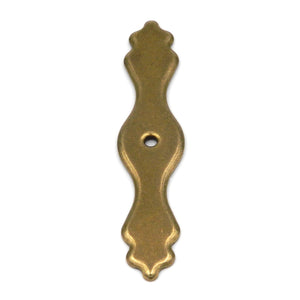 Amerock Burnished Brass Traditions Cabinet Knob Pull Backplate BP1304-O77