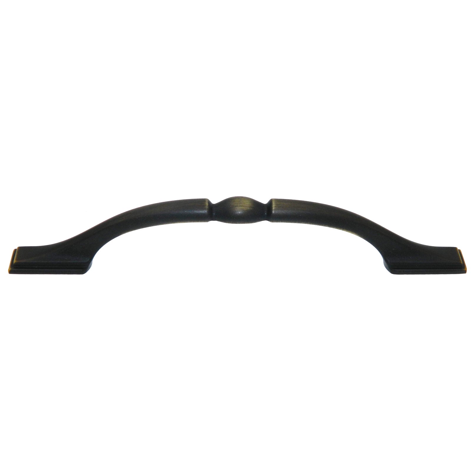 Amerock Sterling Traditions BP1313RB - Tirador de manija de gabinete de centro a centro, bronce romano, 5" (128 mm)