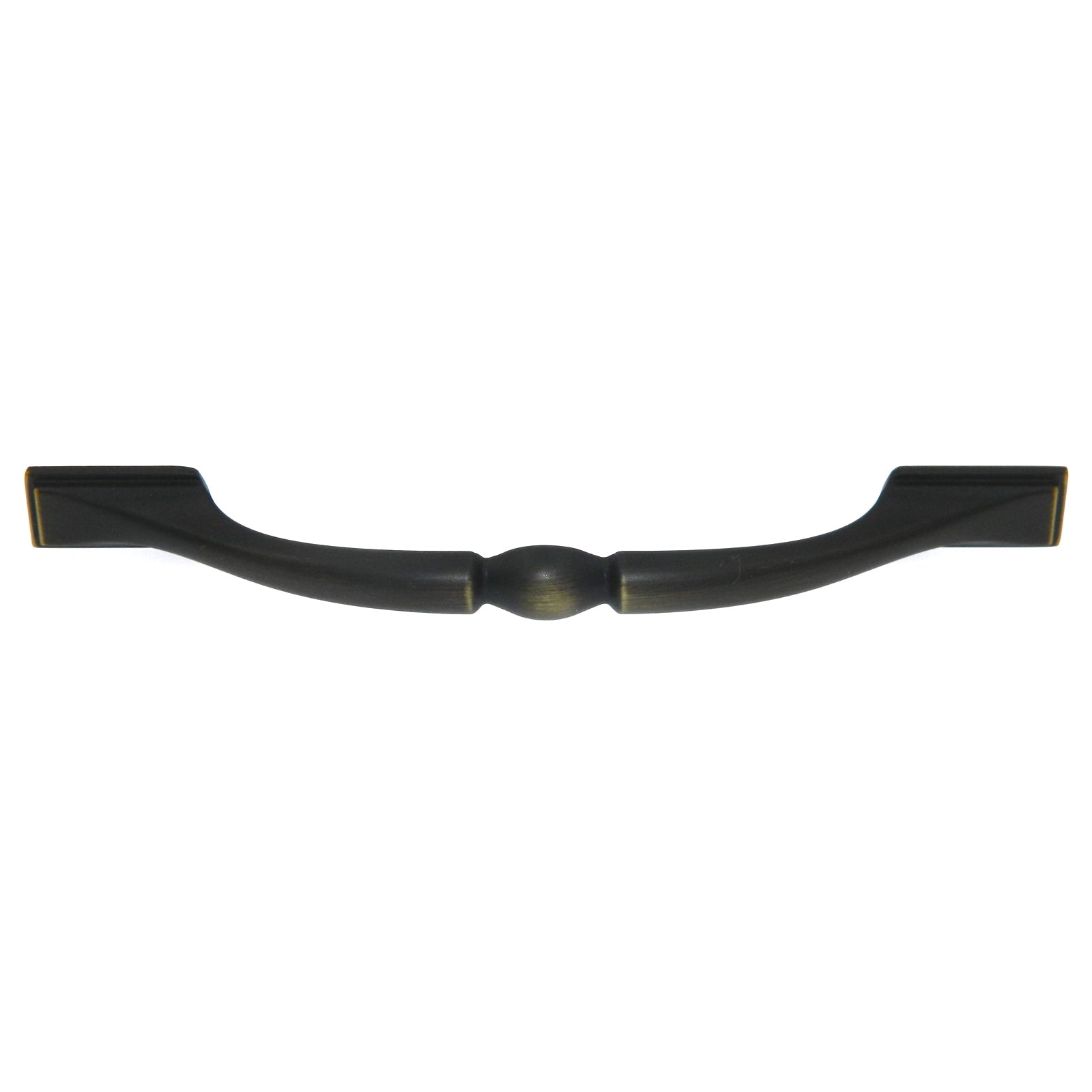 Amerock Sterling Traditions BP1313RB - Tirador de manija de gabinete de centro a centro, bronce romano, 5" (128 mm)