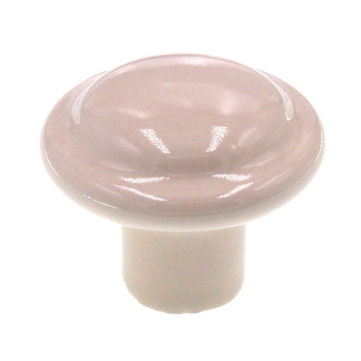 Amerock Color Washed Ceramics BP1324-A Almendra 1 3/8" Tirador de perilla de cerámica para gabinete