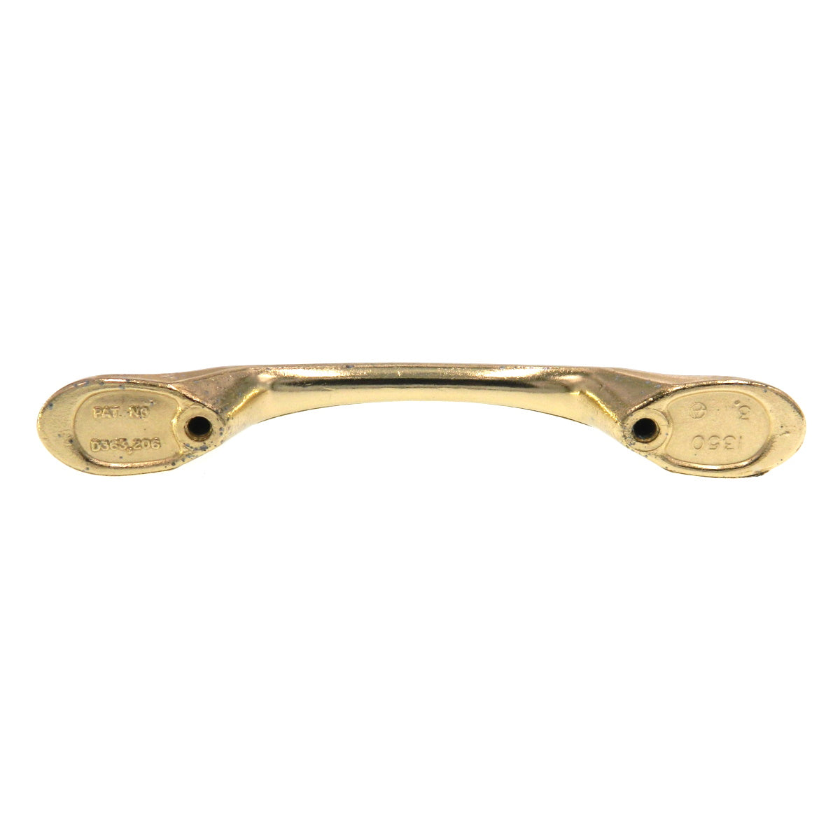 Amerock True Elegance Sterling Brass 3"cc Arch Pull Cabinet Pull BP1350-O74