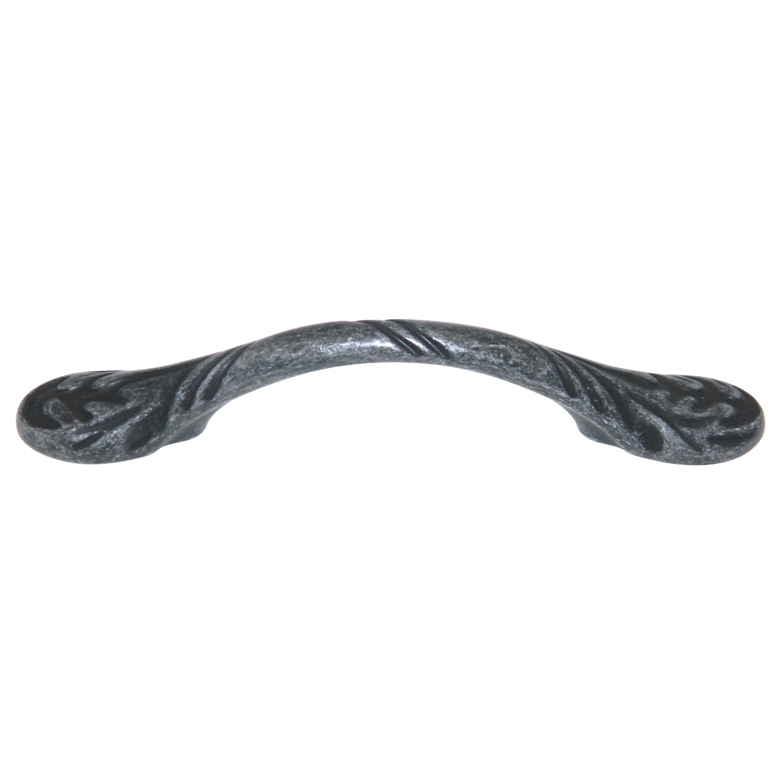 Amerock True Elegance BP1351WI - Tirador para gabinete (3.0 in), diseño de hoja de roble