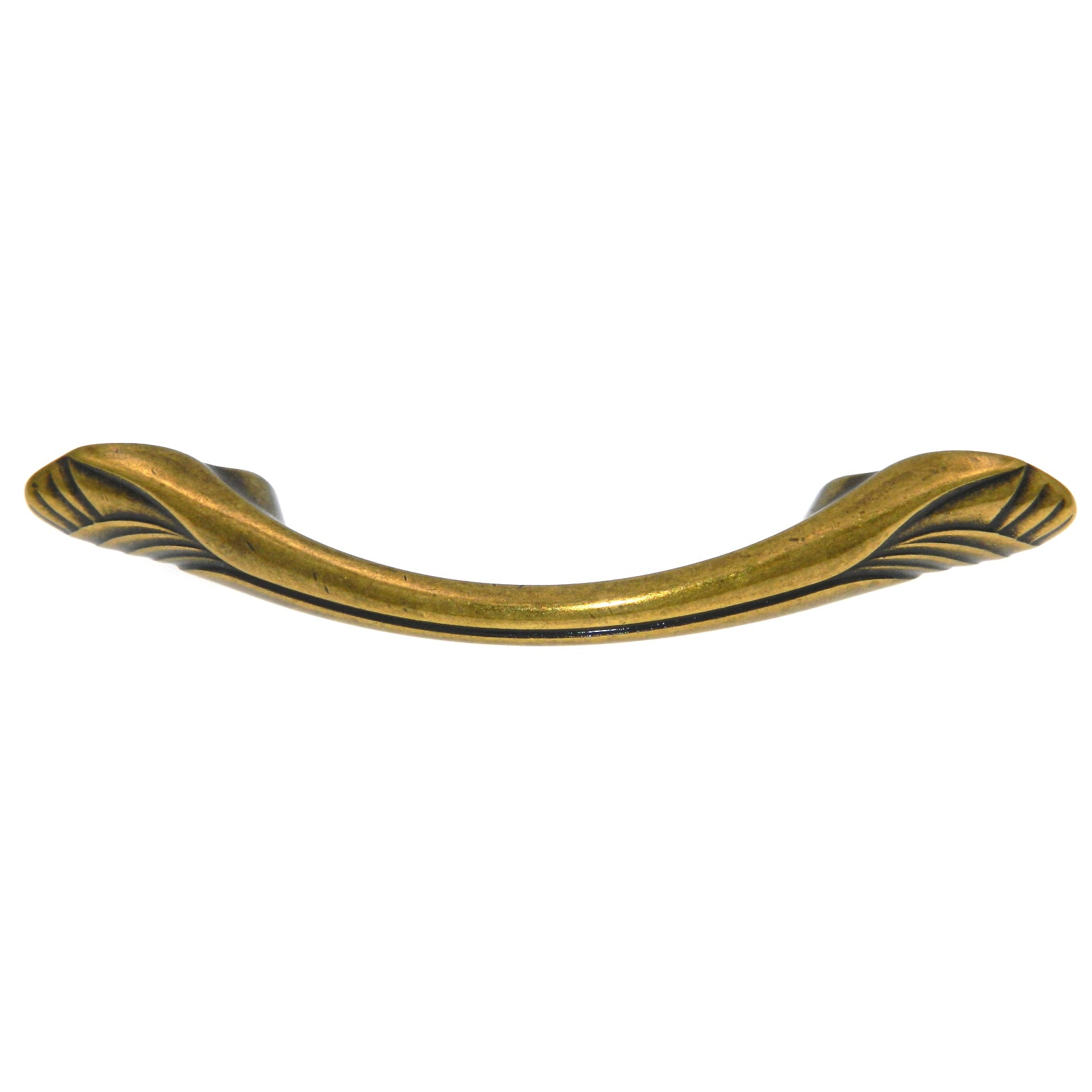 Amerock True Elegance Burnished Brass 3"cc Cabinet Handle Pull BP1352O77