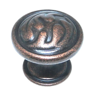 Amerock True Elegance Rustic Bronze 1 1/4" Oak Leaf Cabinet Knob BP1355-RBZ