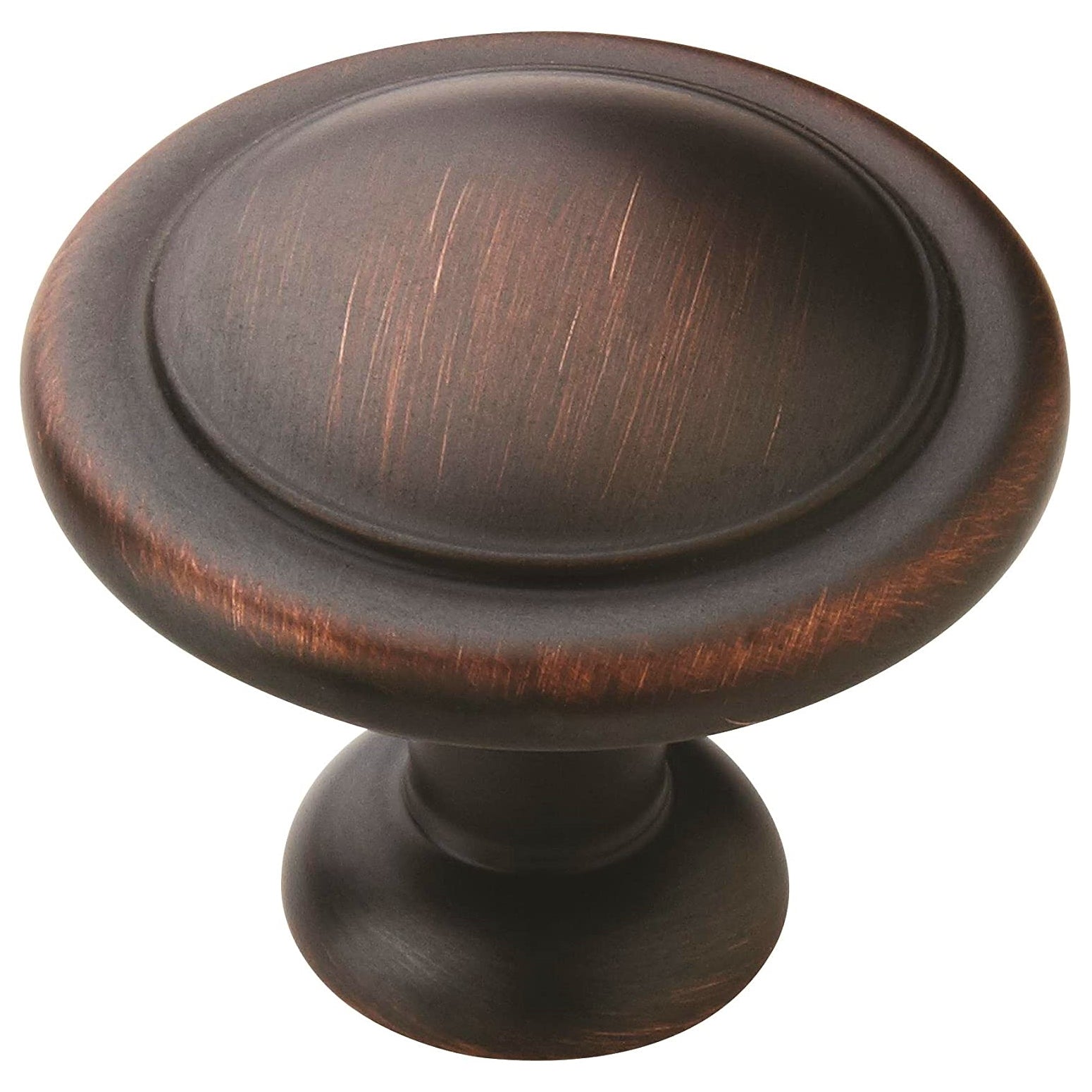 Amerock Allison Oil-Rubbed Bronze 1 1/4 inch Round Cabinet Knob BP1387ORB