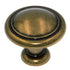 Amerock Reflections Regency Brass BP1387R1 - Pomo redondo para gabinete (1 1/4 pulgadas)