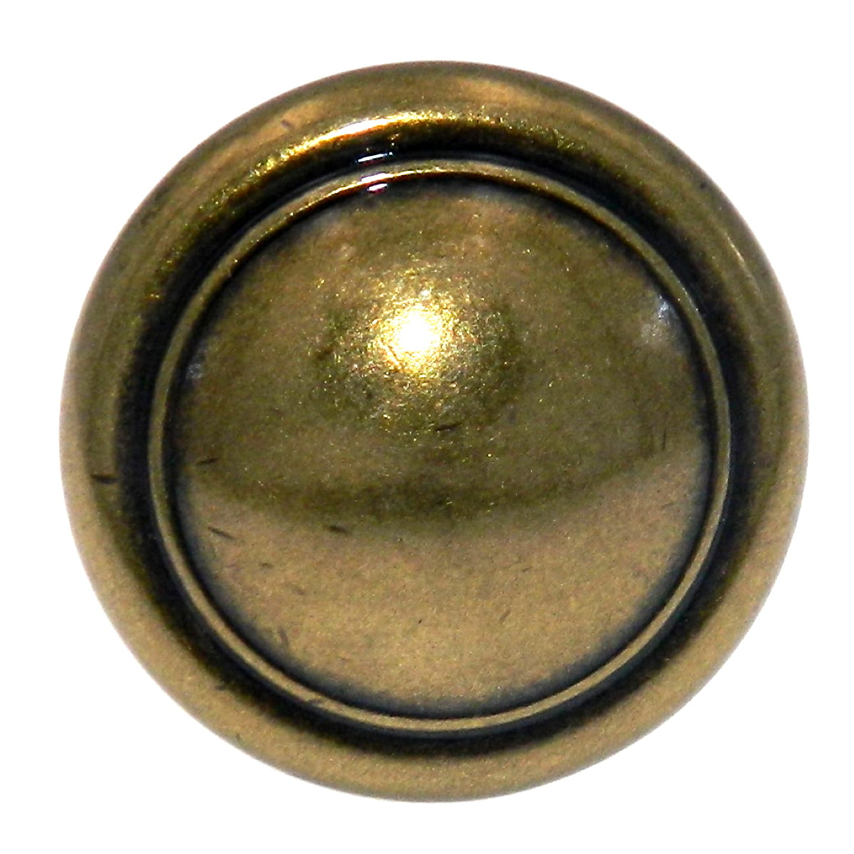 Amerock Reflections Regency Brass BP1387R1 - Pomo redondo para gabinete (1 1/4 pulgadas)