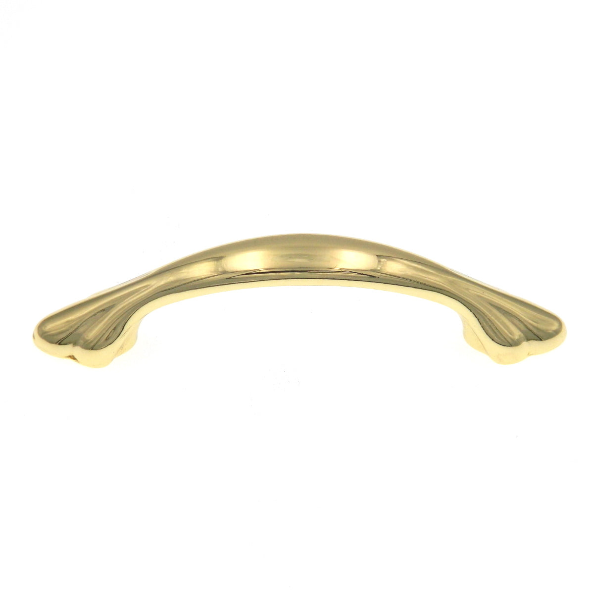Amerock Radiance BP1394-3 Polished Brass 3"cc Arch Smooth Cabinet Handle Pull