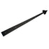 Amerock Colonial Black 22" Dummy Hinge Strap Hammered Heart Spade Tip BP1410-CB