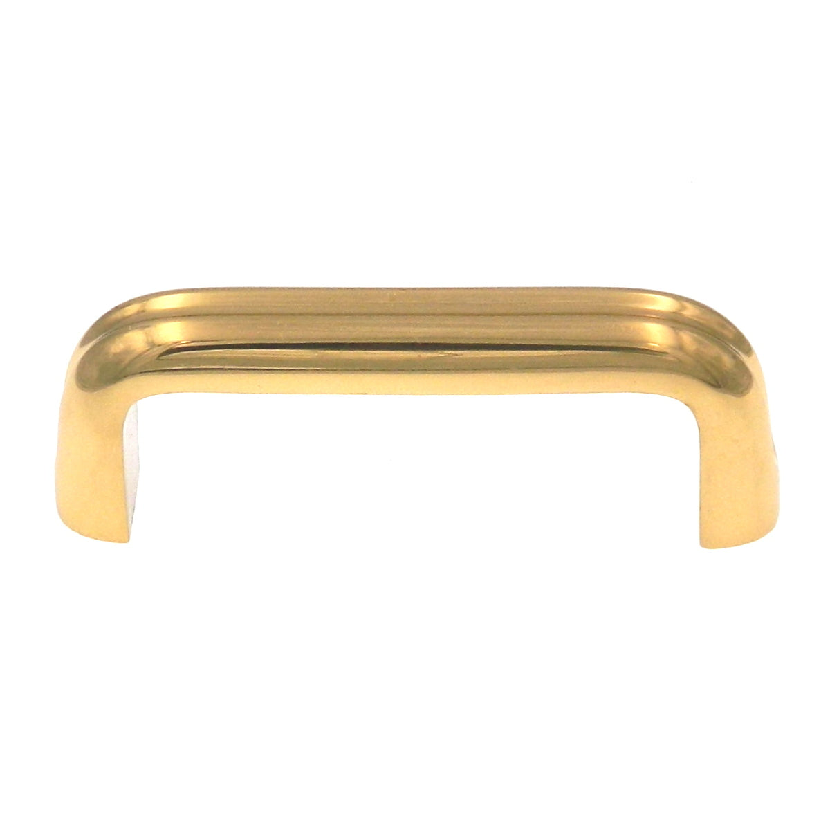Amerock BP1414-3 Polished Brass Solid Brass 3"cc Cabinet Handle Pulls