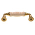 Amerock Advantage Bright Brass and Almond 3"cc Cabinet Handle BP1417-3A