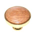 Amerock Advantage Bright Brass, Finished Wood 1-1/4" Round Cabinet Knob Pull BP1420-FWD