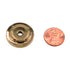 Amerock Advantage BP1432-3 - Pomo para gabinete (latón macizo, latón brillante, 1.0 in)
