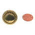 Amerock Advantage Bright Brass 1" Round Cabinet Knob Pull BP1440-3