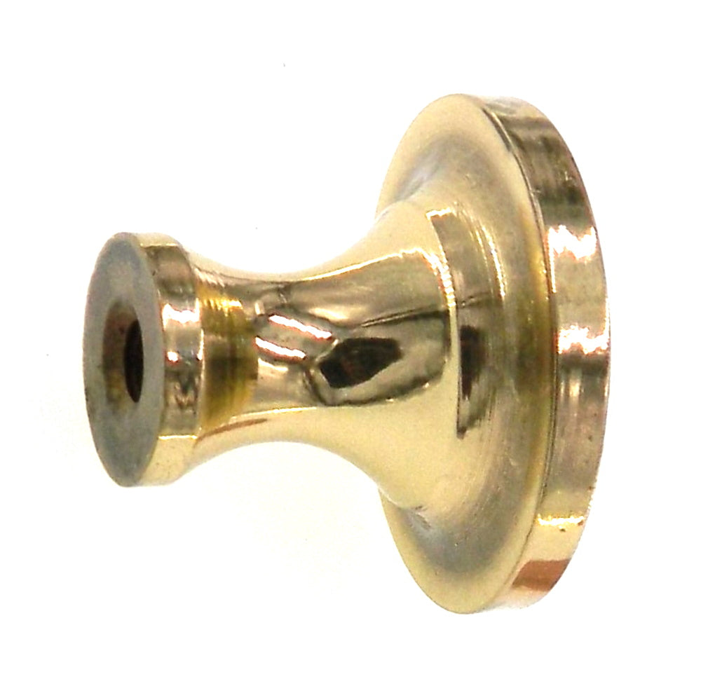 Amerock Advantage Bright Brass 1" Round Cabinet Knob Pull BP1440-3