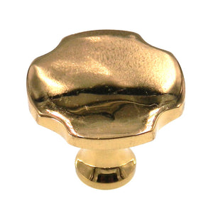 Amerock Advantage Bright Brass 1-1/2" Corner cut Cabinet Knob Pull BP1449-3