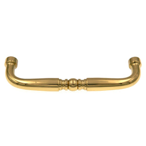 Amerock Allison Polished Brass 3 1/2" Center to Center Cabinet Handle Pull Solid Brass BP14513