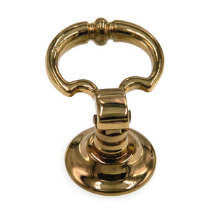 Amerock Advantage Bright Brass 2-1/4" Ring Pull Cabinet Knob Pull BP1458-3