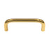 Amerock BP1460-3 Tiradores de alambre para gabinete de latón macizo de 3 "cc de latón pulido