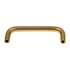 Amerock BP1460-3 Tiradores de alambre para gabinete de latón macizo de 3 "cc de latón pulido