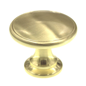 Amerock Traditional Brushed Brass 1 3/4" Round Cabinet Knob BP14662O74