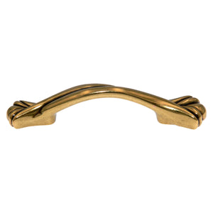 Amerock Expressions BP1471-R1 Regency Brass 3" and 3 3/4"cc (96mm) Cabinet Pull