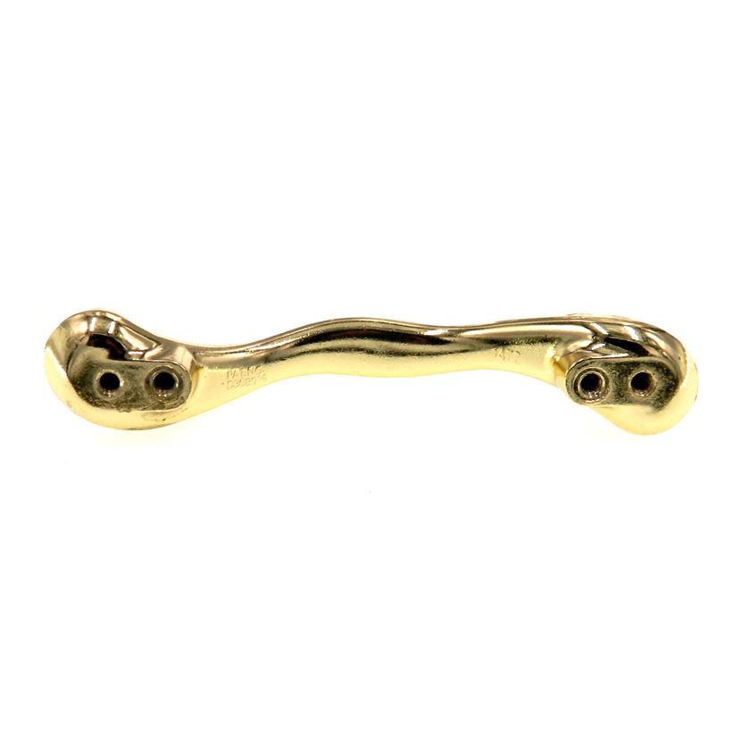 Amerock Expressions Sterling Brass 3", 3 3/4" (96mm) Ctr. Cabinet Pull BP1472-O74