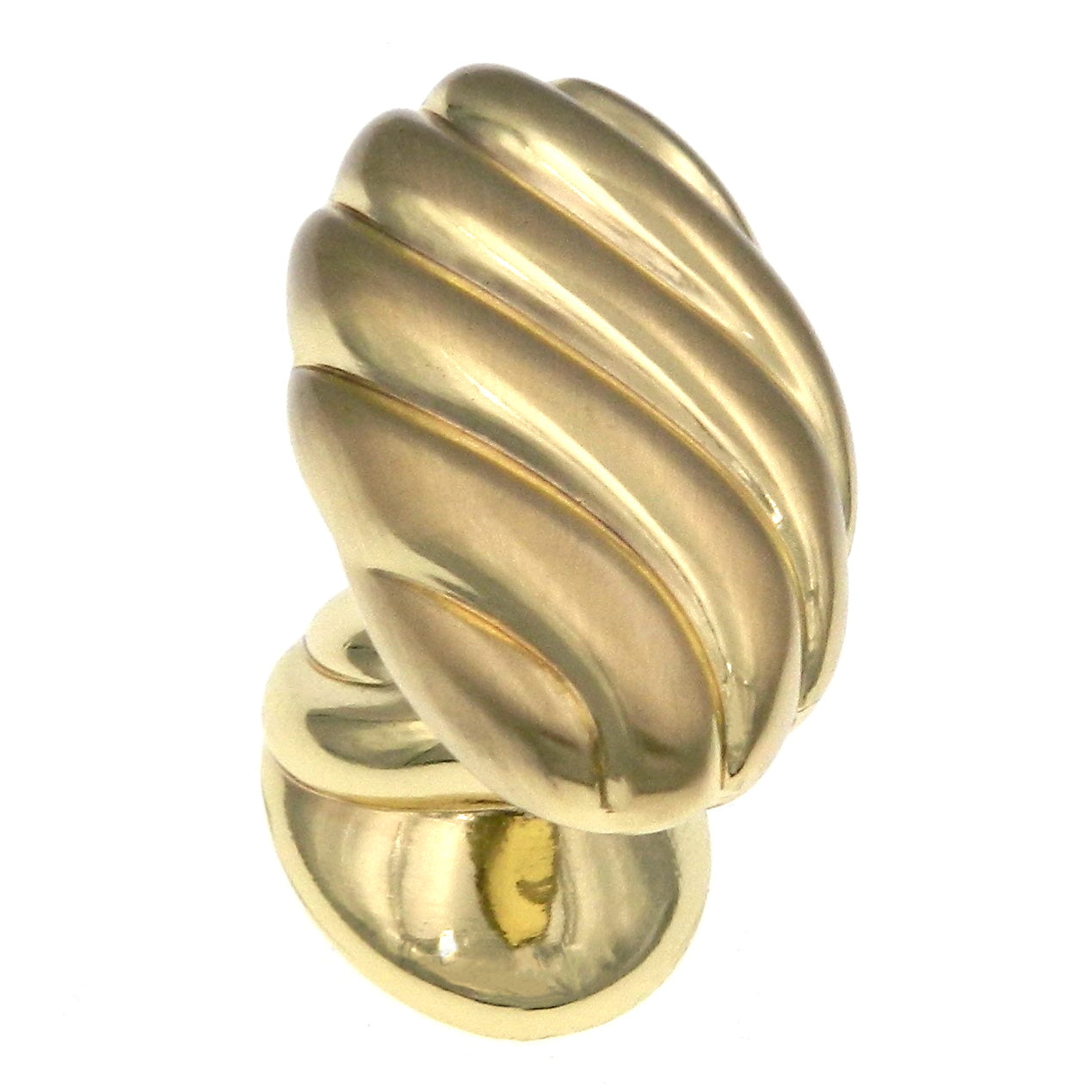 Amerock BP1474-O74 Sterling Brass 1 1/2" Oval Cabinet Knob Pull Expressions