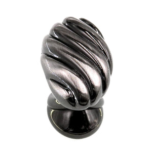Amerock Expressions Pewter 1 1/2" Oval Cabinet Knob Pull BP1474-PWT