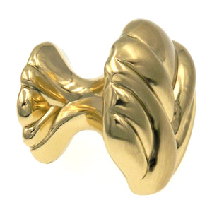 Amerock Expressions Sterling Brass 1 3/8" Novelty Cabinet Pull Knob BP1475O74