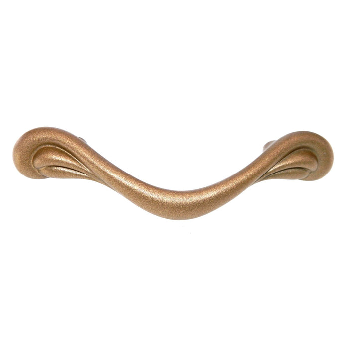 Amerock Expressions Satin Gold 3", 3 3/4" (96mm) Ctr. Drawer Drop Pull BP1478-SG