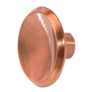 Vintage Amerock Merit Concave Satin Copper 2" Round Cabinet Knob BP1517-41