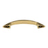 Merit Vintage Polished Brass 3" Ctr. Cabinet Arch Pull Handle BP1530-3
