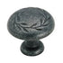 BP1581-WID Wrought Iron Dark 1 1/4" Leaf Knob Pull Amerock Inspirations