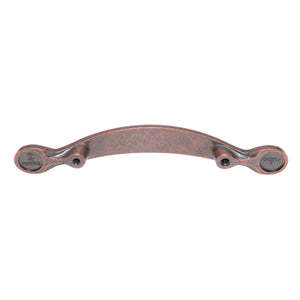 Amerock Inspirations BP1590-WC Weathered Copper 3" Cabinet Handle Pull