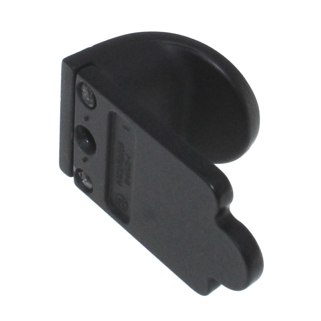 Amerock Inspirations Matte Black 1 7/8" Finger Pull Cabinet Knob BP1593FB