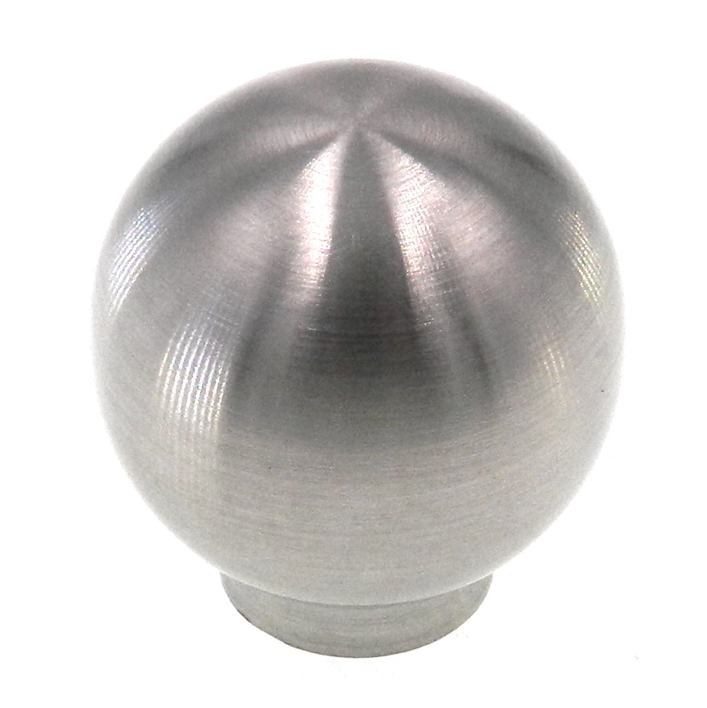 Amerock Essential'Z Stainless Steel 1 3/16" Round Ball Cabinet Knob 