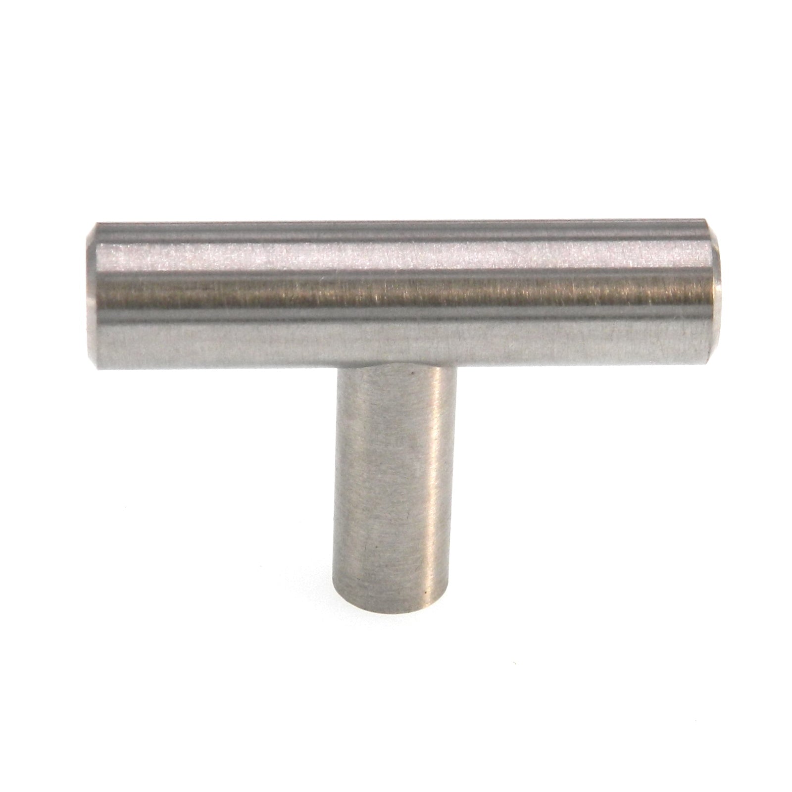 Amerock Bar Pulls Stainless Steel 2" T-Bar Cabinet Knob BP19009-SS