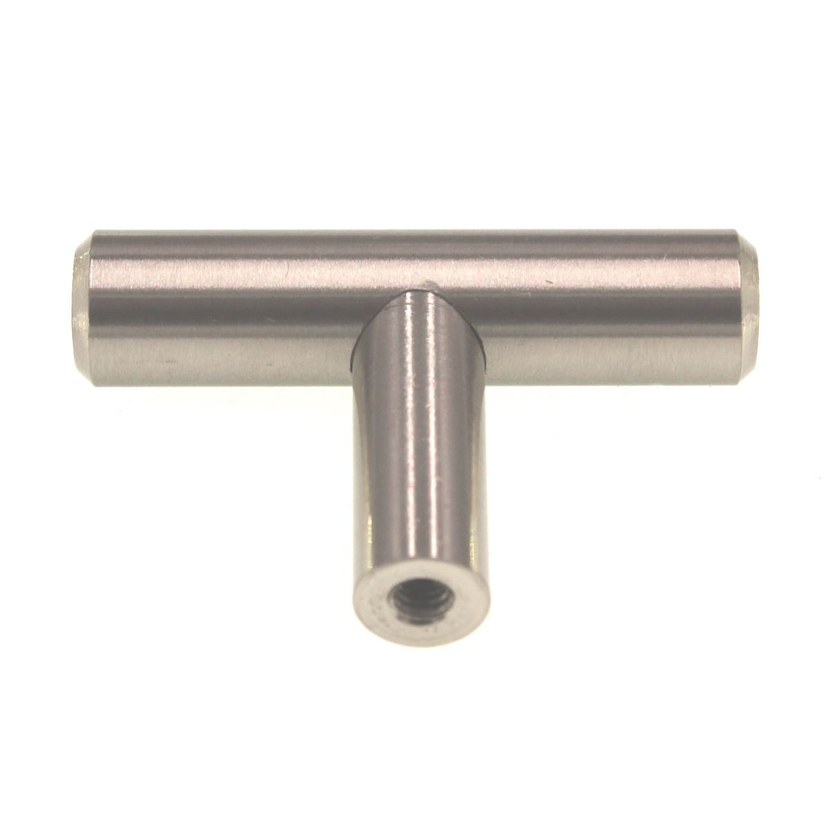 Amerock Bar Pulls Sterling Nickel 1 15/16" T-Bar Cabinet Knob BP19009CSG9