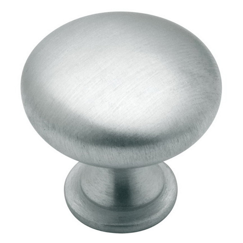 Amerock Allison Brushed Chrome 1-3/16 Inch Round Cabinet Knob BP191026D