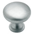 Amerock Allison Brushed Chrome 1-3/16 Inch Round Cabinet Knob BP191026D