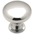 Amerock Allison Polished Chrome 1-3/16 inch Round Cabinet Knob BP191026