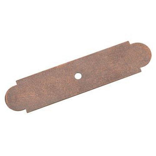 Weathered Copper 4" Cabinet Knob Backplate Amerock BP19207-WC