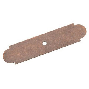 Weathered Copper 4" Cabinet Knob Backplate Amerock BP19207-WC